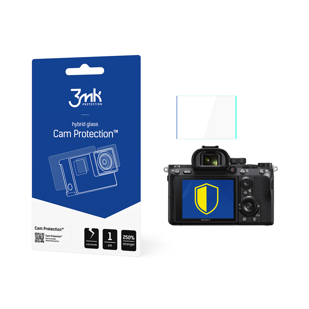 3mk Cam Protection aizsargstikls Sony A7 III