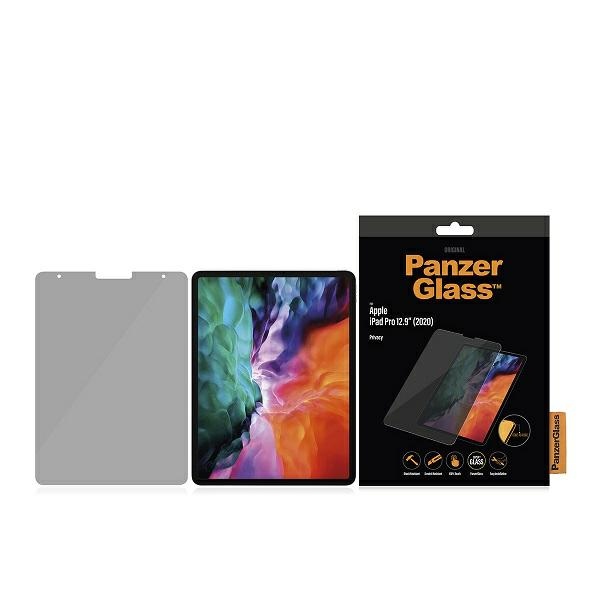 PanzerGlass E2E Super+ privātuma rūdītais stikls iPad Pro 12.9" 2020