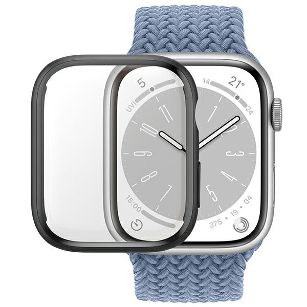 PanzerGlass Pilnīgs korpuss pulkstenim Apple Watch 7 41mm – melns