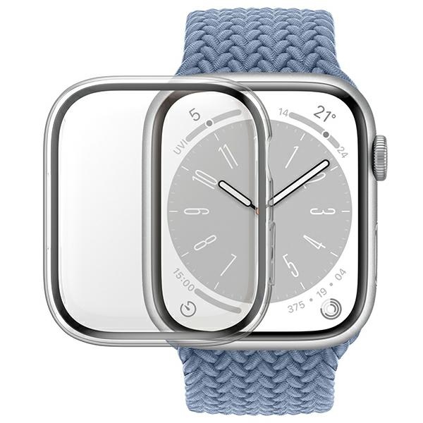 PanzerGlass Pilnīgs korpuss pulkstenim Apple Watch 7 41mm – caurspīdīgs