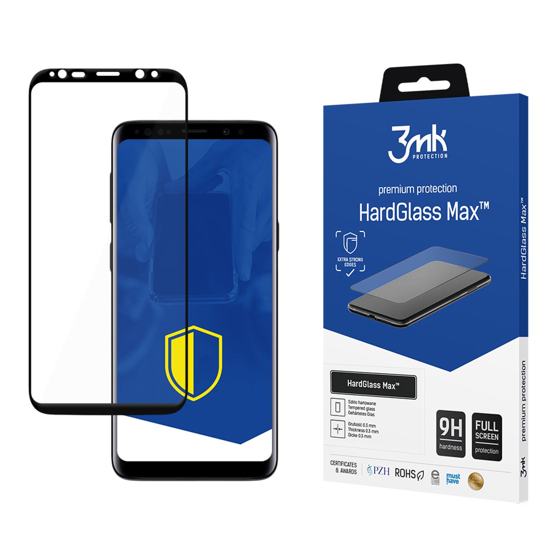 9H 3mk HardGlass Max™ aizsargstikls Samsung Galaxy S9