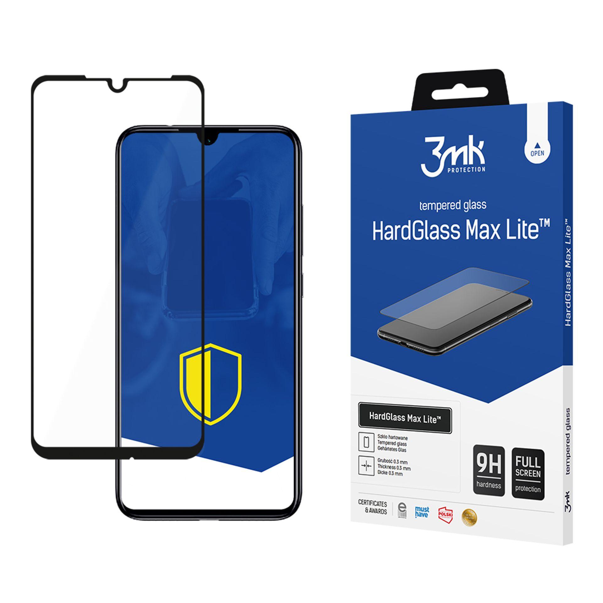9H 3mk HardGlass Max Lite™ stikls Xiaomi Redmi Note 7