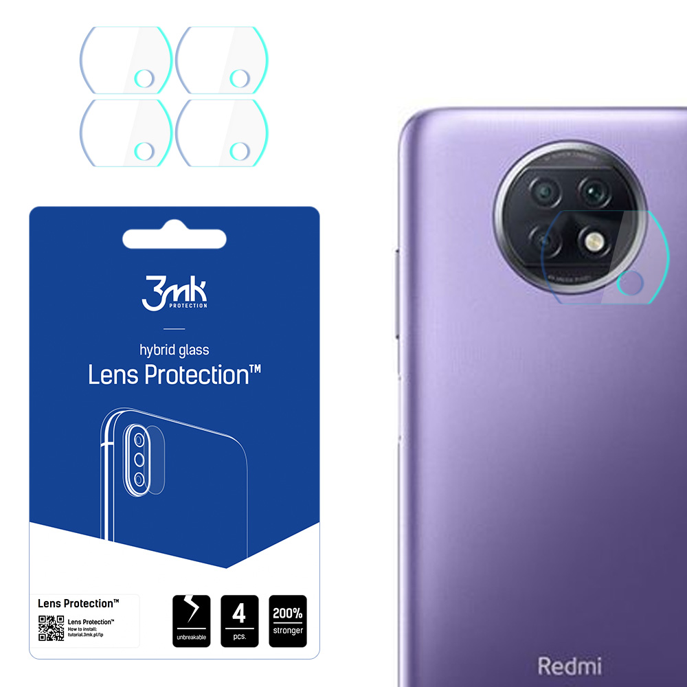 3mk Lens Protection™ hibrīda kameras stikls Xiaomi Redmi Note 9T 5G