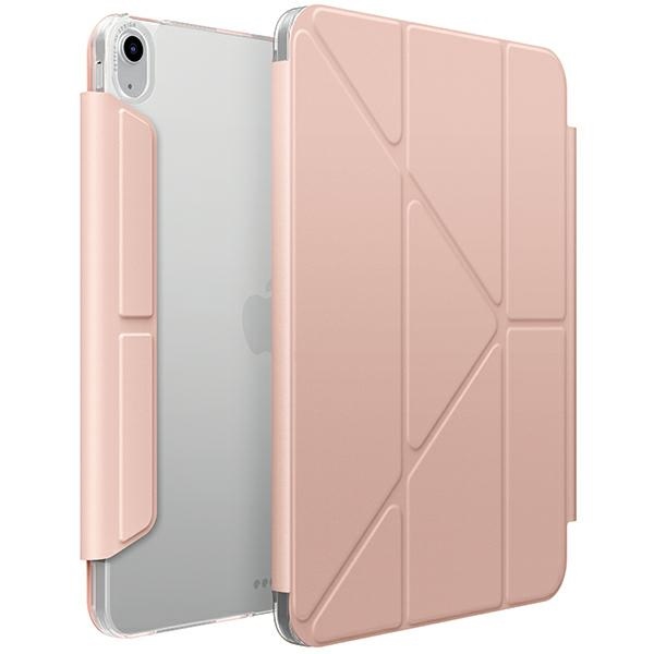 Uniq Camden Click planšetdatora apvalks iPad Air 13" 2024 - rozā
