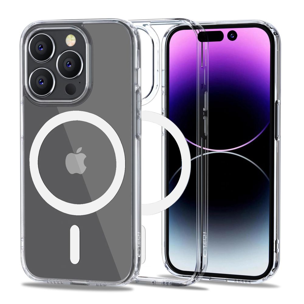 Tech-Protect FlexAir Hybrid MagSafe apvalks iPhone 14 Pro Max - caurspīdīgs