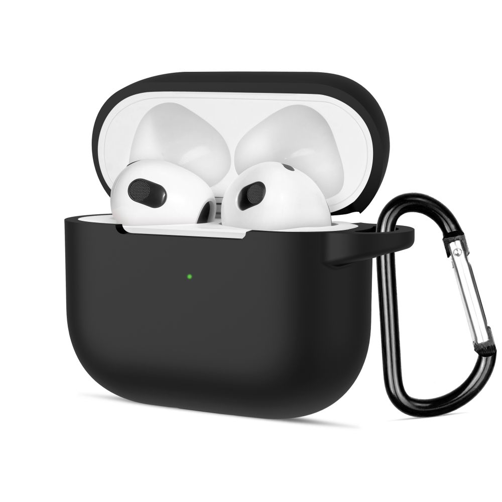 Tech-Protect Icon Hook viedtālruņa apvalks AirPods Pro 1 / 2 - Melns