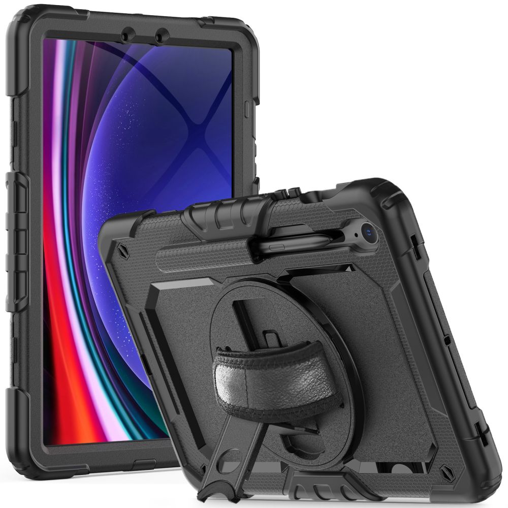 Tech-Protect Solid360 viedtālruņa apvalks Samsung Galaxy Tab S9 FE 10.9" X510 / X516B - melns