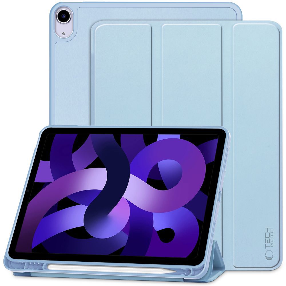 Tech-Protect SC Pen viedtālruņa apvalks iPad Air 10.9" 2020-2022 / 11" 2024 - gaiši zils