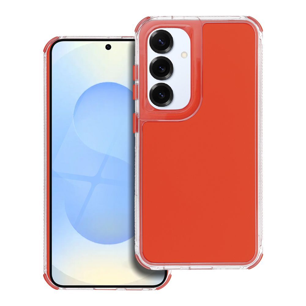 MATRIX Viedtālruņa apvalks SAMSUNG S25 - oranžs