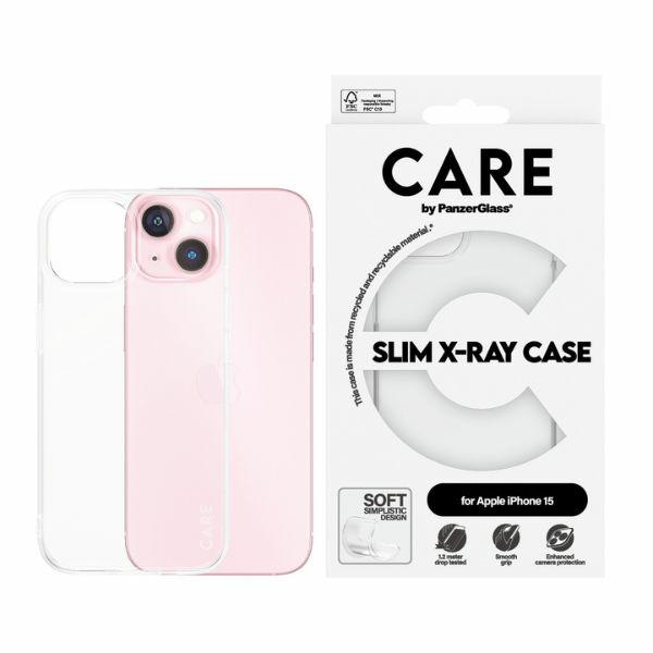 CARE by PanzerGlass plāns X-Ray viedtālruņa apvalks iPhone 15 - caurspīdīgs