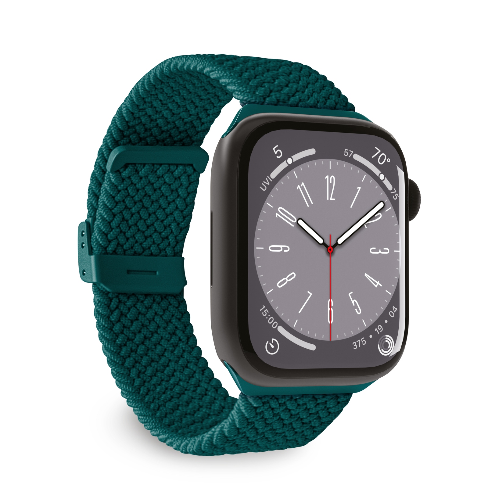 Puro Loop neilona siksniņa Apple Watch 38/40/41mm - tumši zaļš