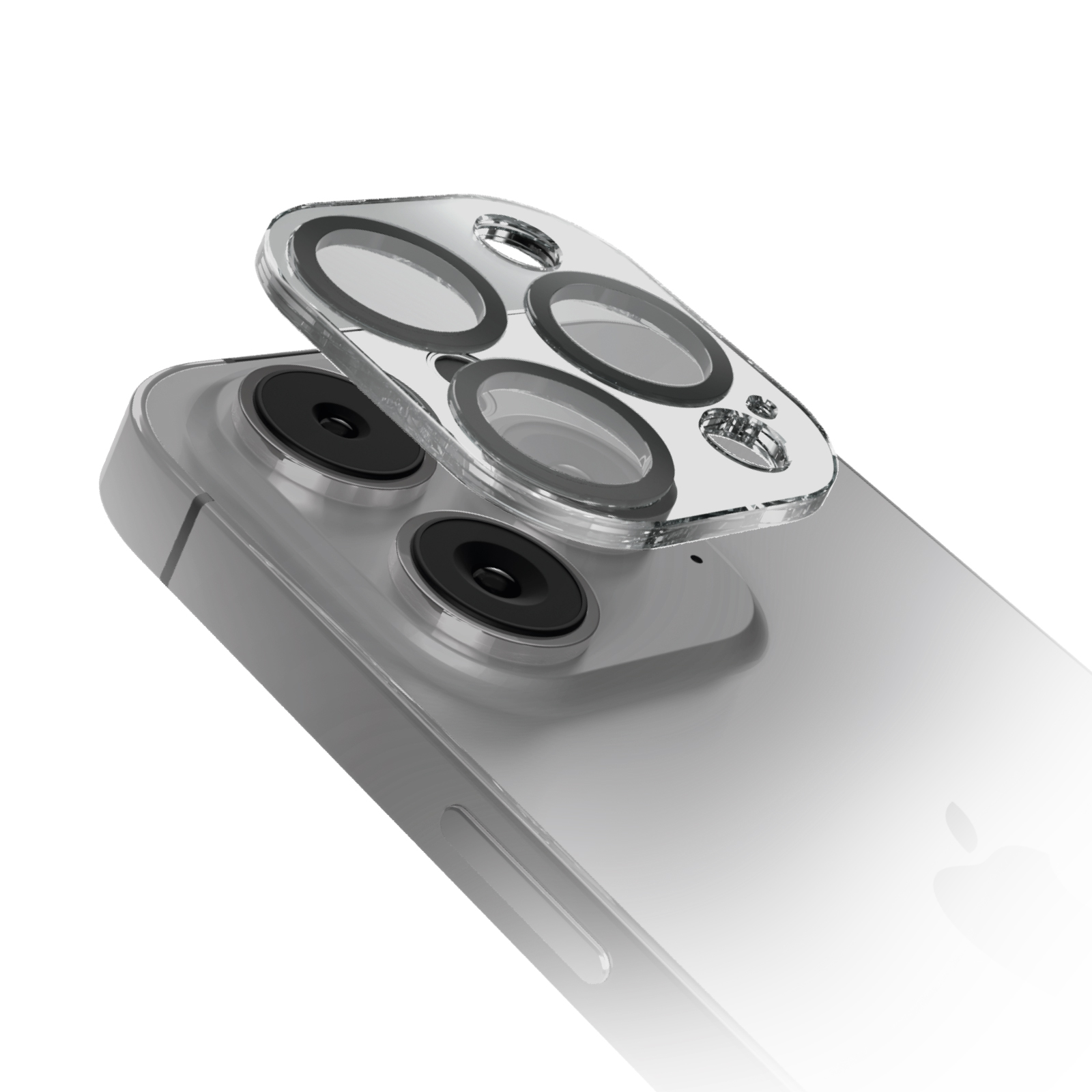 SBS Active Camera Lens D3O rūdītais stikls iPhone 16 Pro / 16 Pro Max kamerai