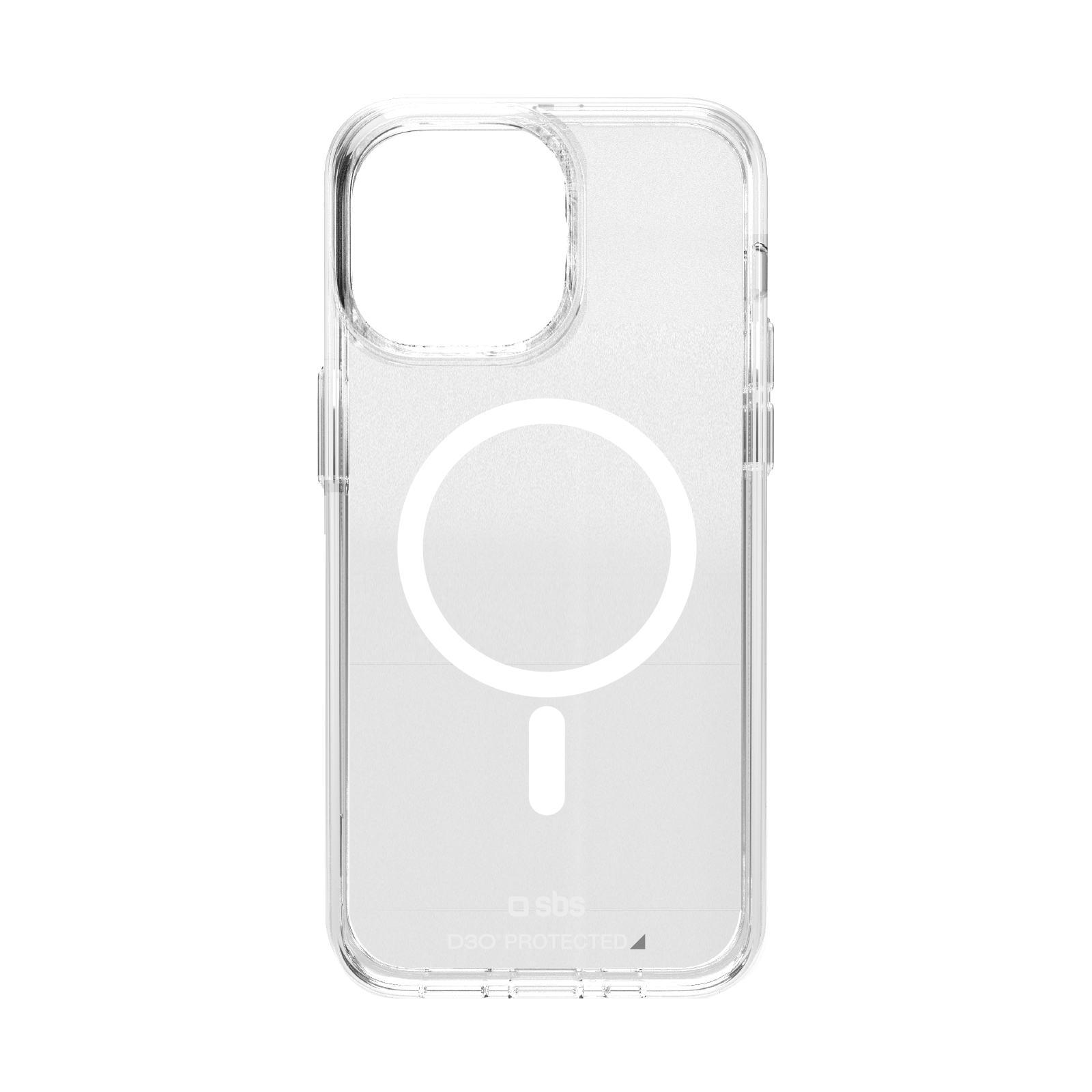 SBS Extreme Mag D3O Magnētiskais Apvalks iPhone 16 Pro Max - Caurspīdīgs