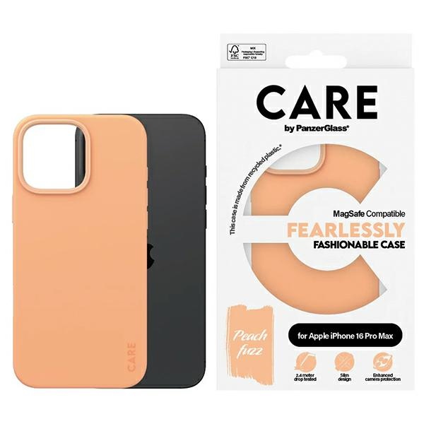 CARE by PanzerGlass modes viedtālruņa apvalks iPhone 16 Pro Max 6.9" rozā Magnētiskais 1392