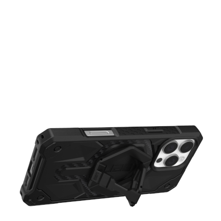 UAG Monarch Pro Magnētiskais komplekts ar Magnētisko gredzena statīvu iPhone 16 Pro Max - melns