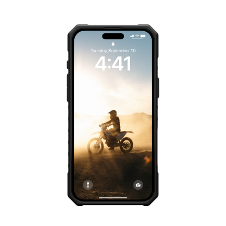 UAG Pathfinder Magnētiskais viedtālruņa apvalks iPhone 16 Plus - melns