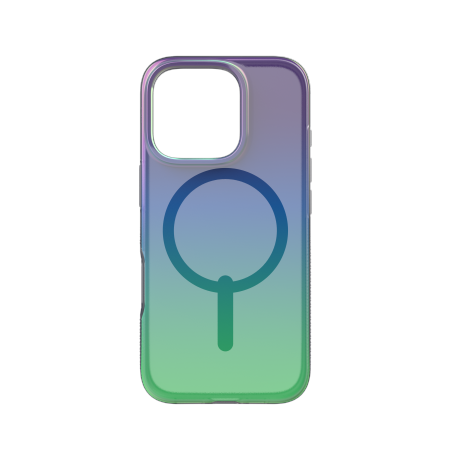 ZAGG Milan Snap viedtālruņa apvalks ar Magnētisko iPhone 16 Pro - zaļa/violeta