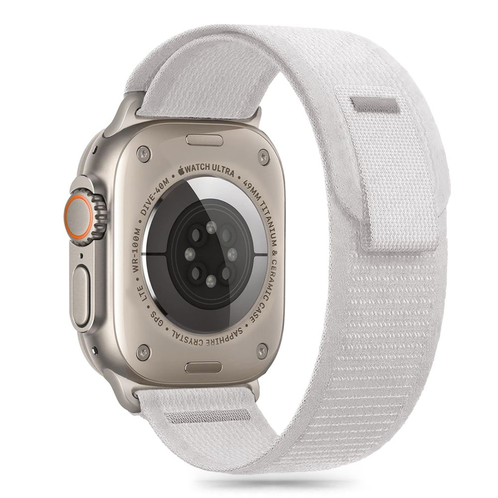 Tech-Protect Neilona svītrainā siksniņa Apple Watch 6 / 7 / 8 / 9 / 10 / SE / Ultra 1 / 2 (44 / 45 / 46 / 49 MM) - pelēka
