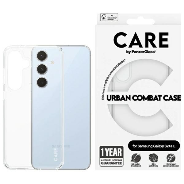 CARE by PanzerGlass Urban Combat viedtālruņa apvalks Sam S24 FE MagSafe 1466