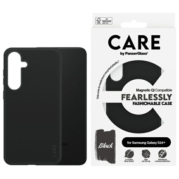CARE by PanzerGlass Modes QI apvalks Samsung Galaxy S24+ - melns