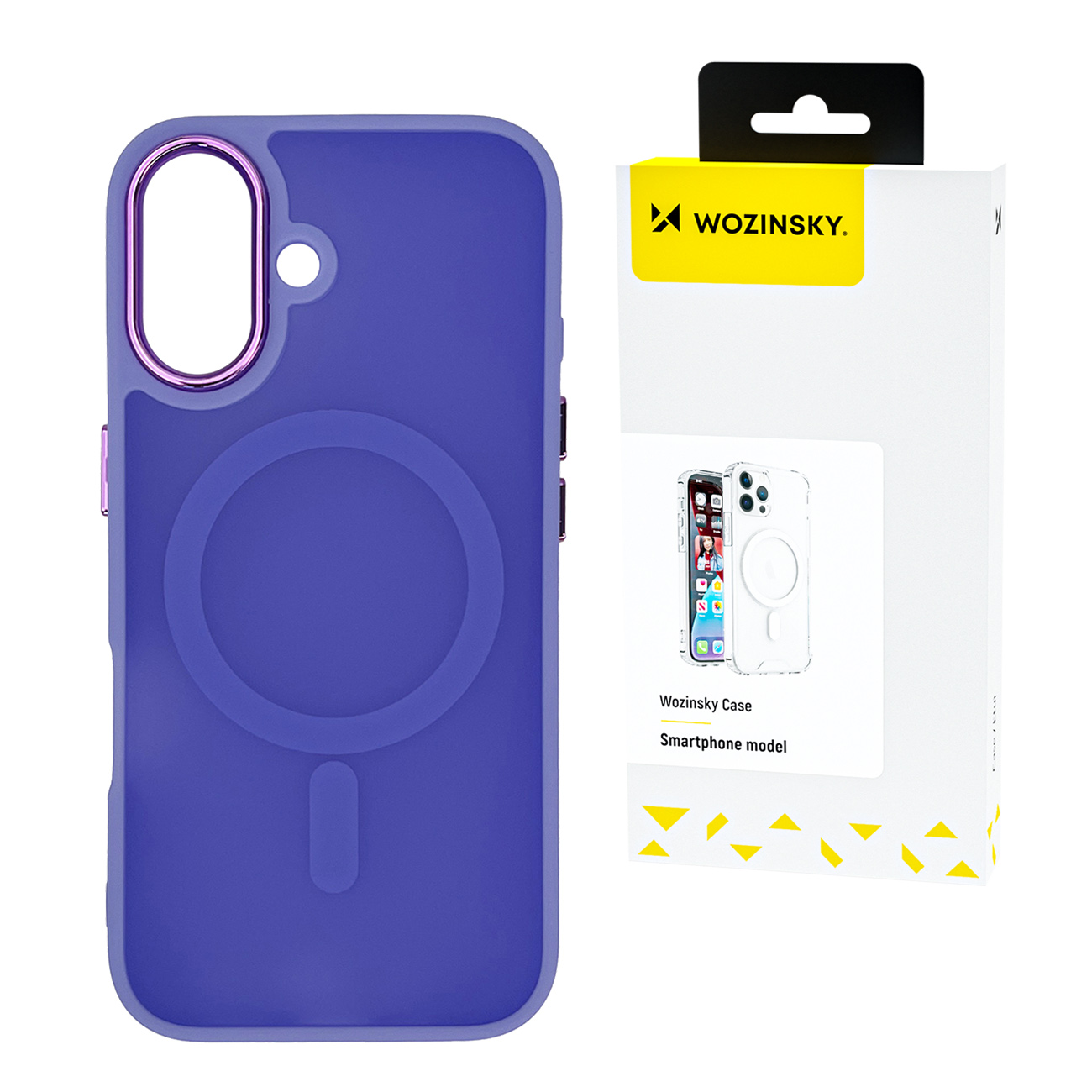 Wozinsky modes apvalks MagSafe Samsung Galaxy S25 Ultra - violets