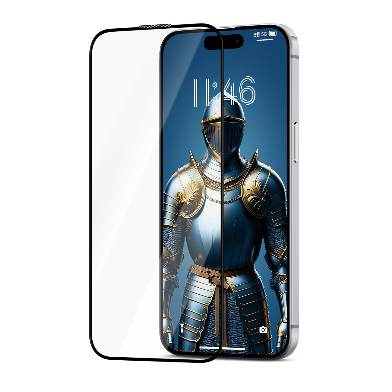 Joyroom JR-MAR0317 rūdīts stikls ar pretatspīduma pārklājumu iPhone 15 Plus/16 Plus viedtālrunim