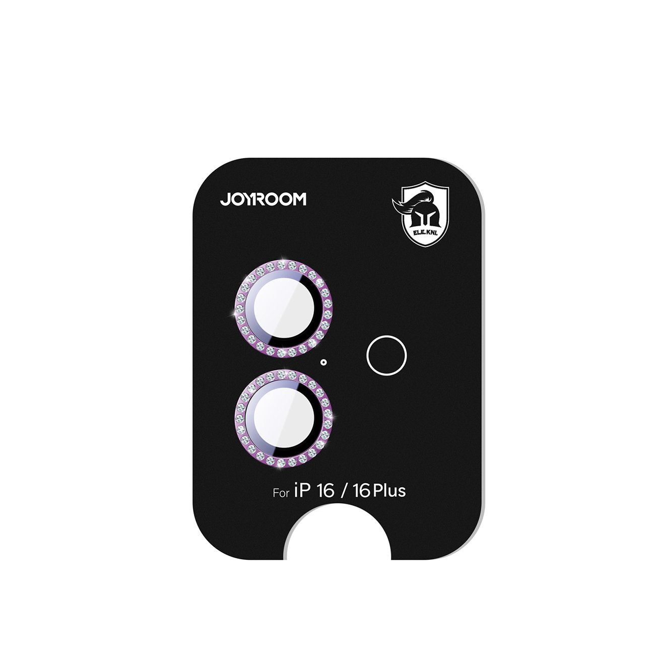 Joyroom JR-MSJ0275 aizsargstikls iPhone 16/16 Plus lēcām - rozā