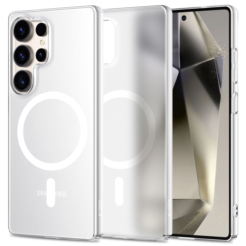Tech-Protect MagSlim Magnētiskais viedtālruņa apvalks Samsung Galaxy S25 Ultra - Caurspīdīgs