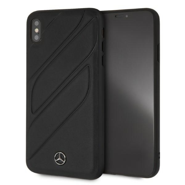 Mercedes New Organic I viedtālruņa apvalks iPhone XS Max - melns