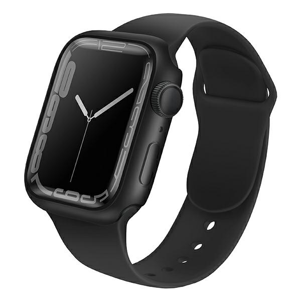 Uniq viedtālruņa apvalks Legion Apple Watch Series 7/8/9 45mm melns