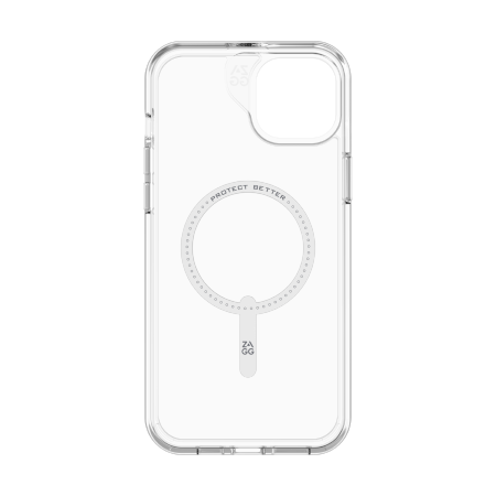 ZAGG Crystal Palace Snap MagSafe viedtālruņa apvalks iPhone 14 Plus / 15 Plus - caurspīdīgs