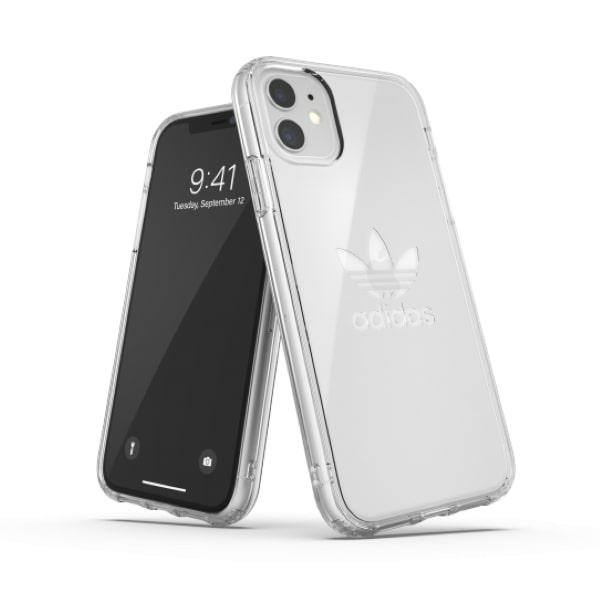 Adidas OR PC viedtālruņa apvalks Big Logo iPhone 11 - caurspīdīgs