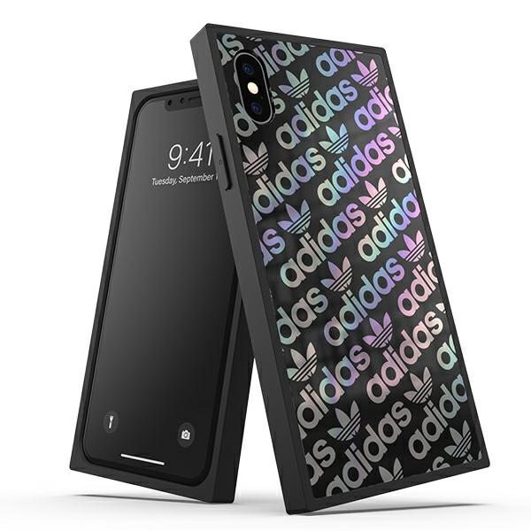 Adidas OR Square viedtālruņa apvalks iPhone X / Xs - melns