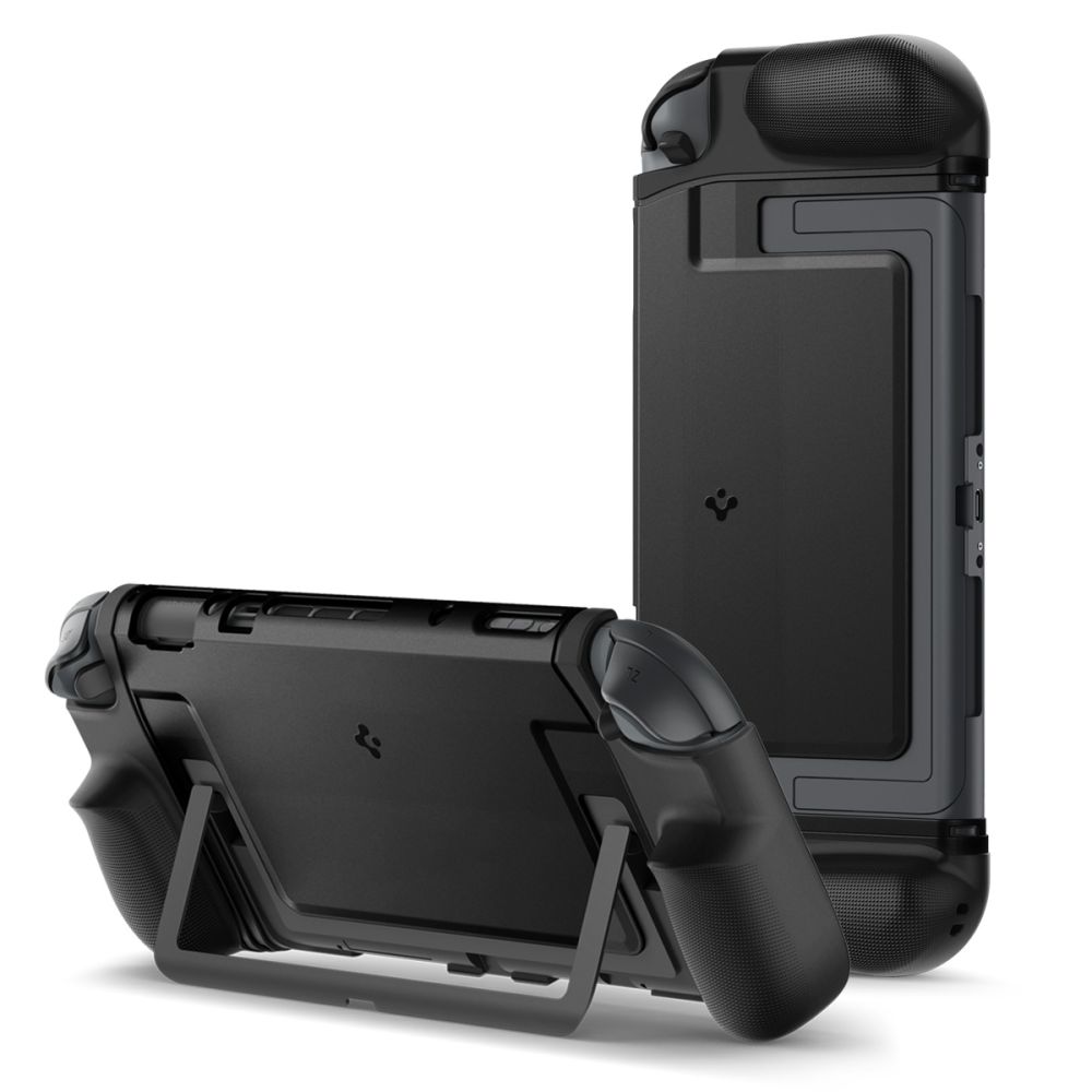 Spigen Dual Grip viedtālruņa apvalks Nintendo Switch 2 - melns