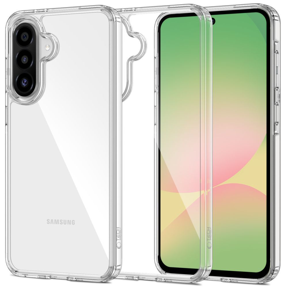Tech-Protect FlexAir Hybrid viedtālruņa apvalks Samsung Galaxy A56 5G - caurspīdīgs