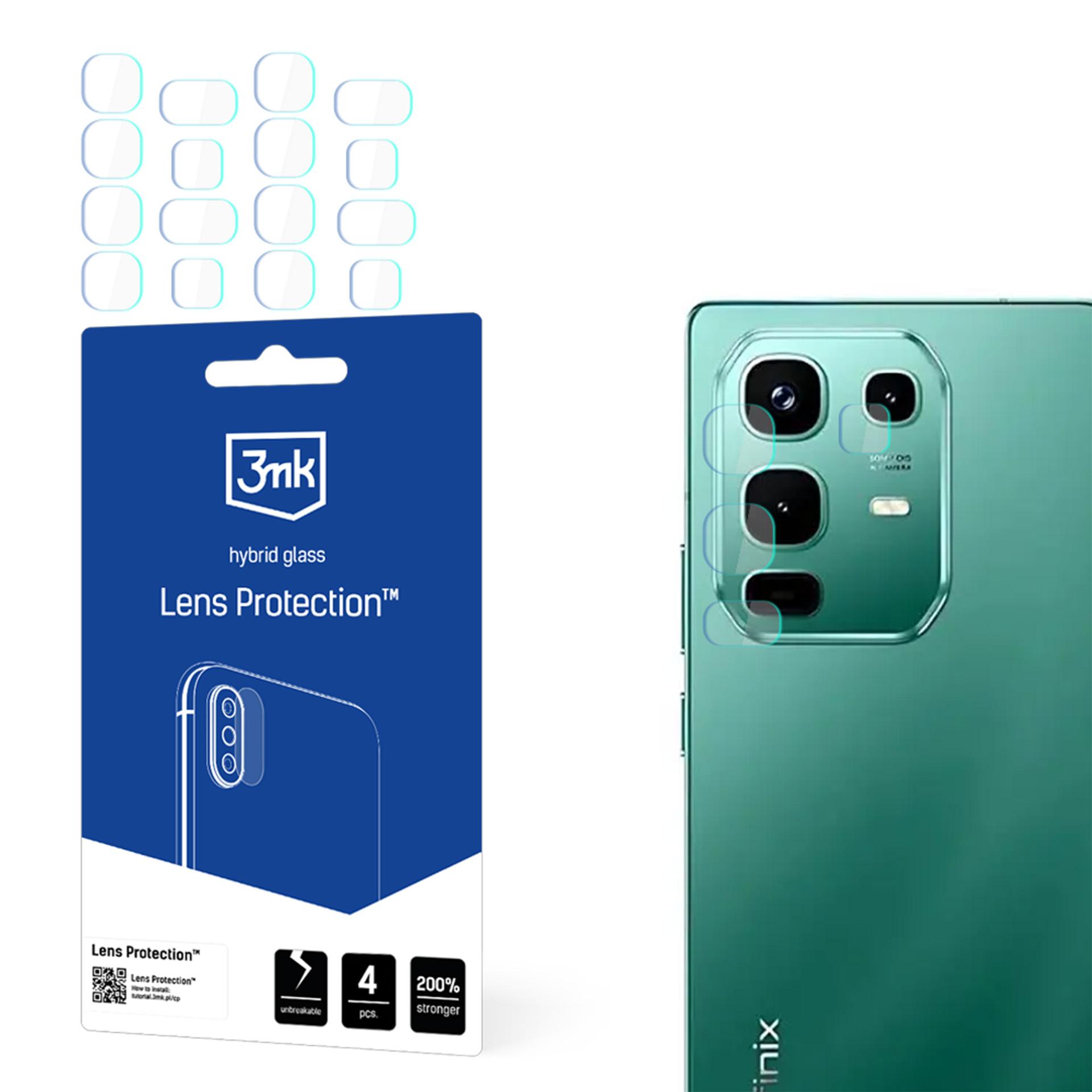 Kameras objektīva stikls 3mk Objektīva aizsardzība Infinix Note 50 / Note 50 Pro