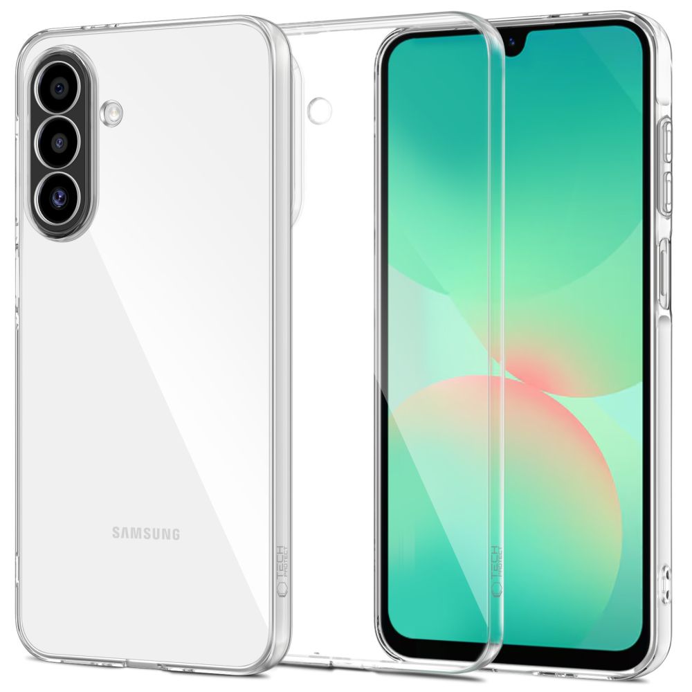 Tech-Protect FlexAir viedtālruņa apvalks Samsung Galaxy A26 5G - caurspīdīgs