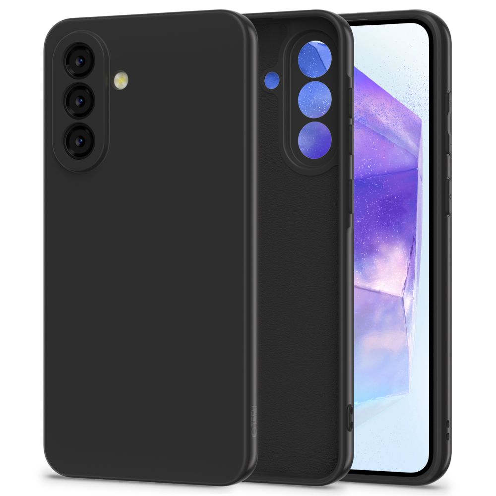 Tech-Protect Icon viedtālruņa apvalks Samsung Galaxy A56 5G - melns
