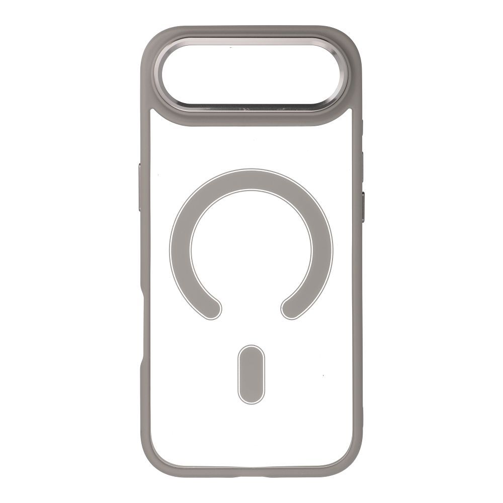 COLOR EDGE MAG COVER magnētiskais viedtālruņa apvalks, savietojams ar MagSafe, paredzēts IPHONE 17 Air, titāna pelēks