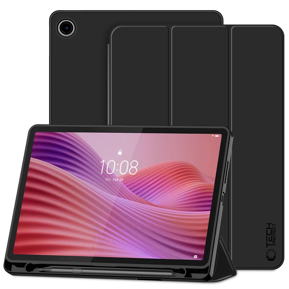 Tech-Protect SmartCase Pen Lenovo Tab 10.1 TB-311 - melns