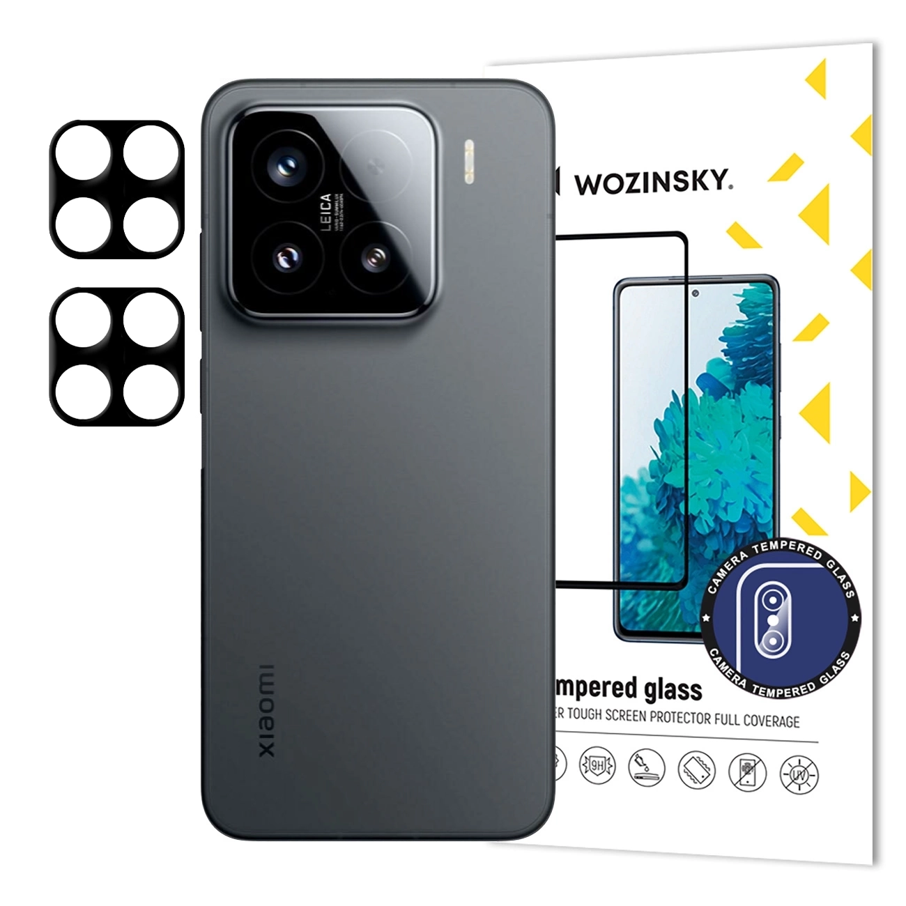 Wozinsky pilnais kameras stikls Xiaomi Redmi Note 14 Pro+ 5G, 2 gabalu komplekts