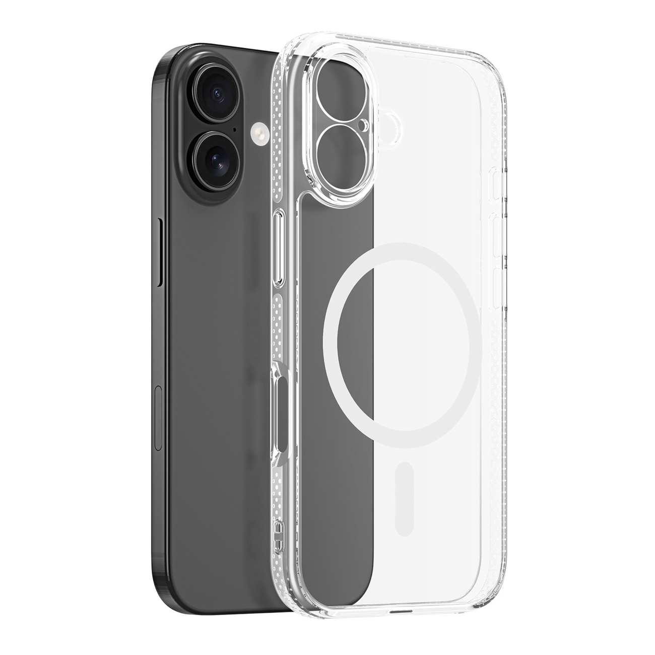 Dux Ducis Clin Mag viedtālruņa apvalks iPhone 17, saderīgs ar MagSafe – caurspīdīgs