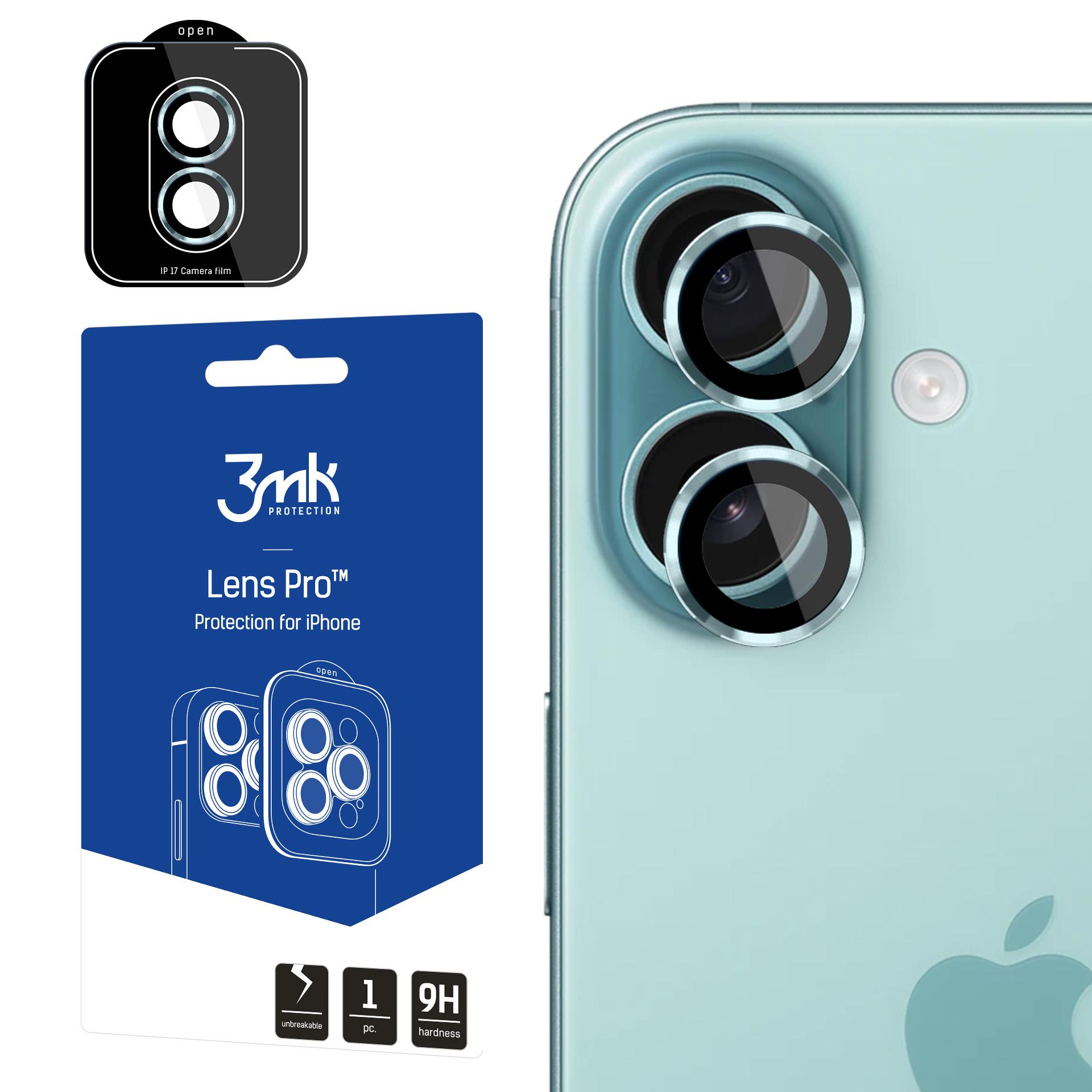3mk Lens Protection Pro aizsargstikls iPhone 17 - zaļa