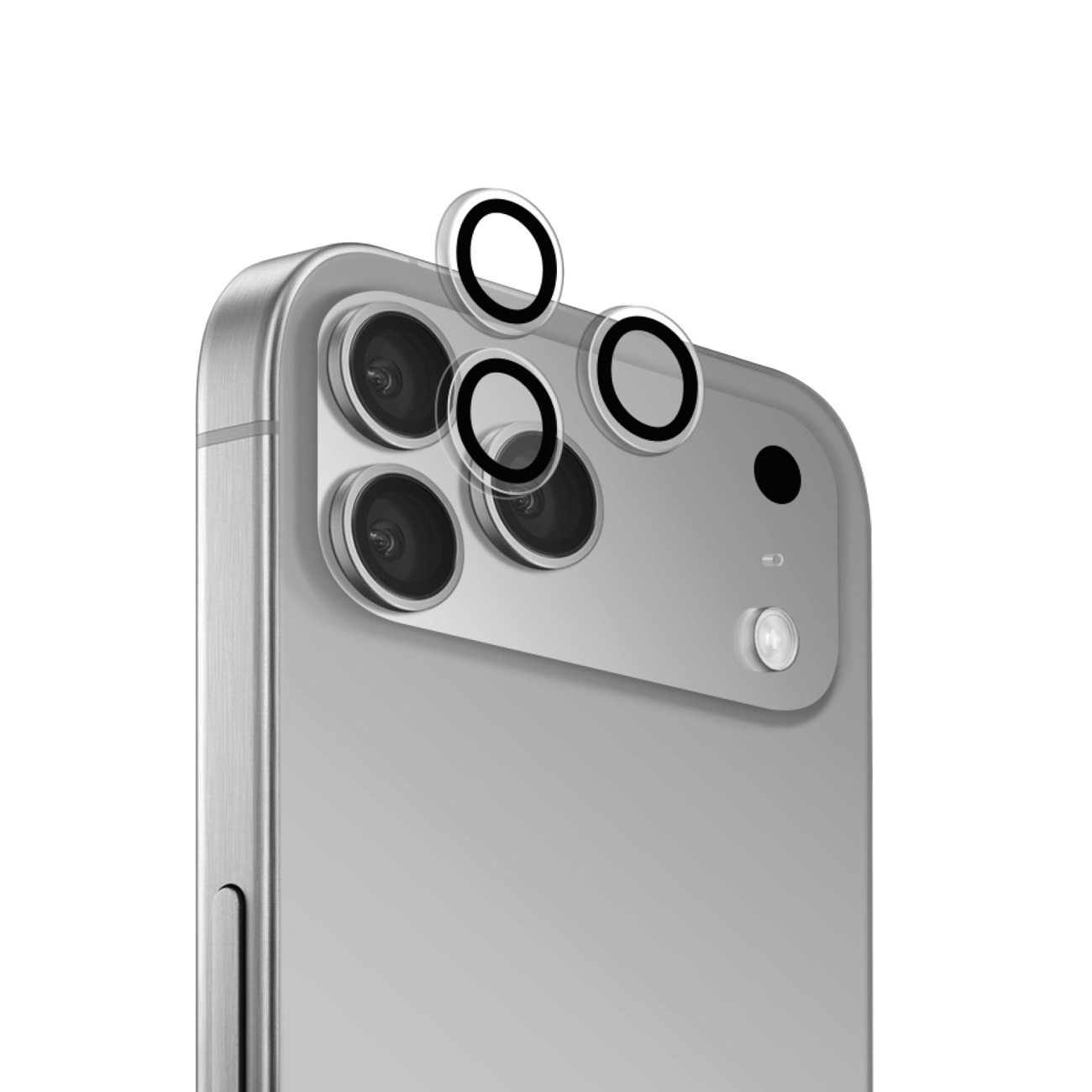 Puro atsevišķi rūdīta stikla lēcu aizsargstikli iPhone 17 Pro / iPhone 17 Pro Max