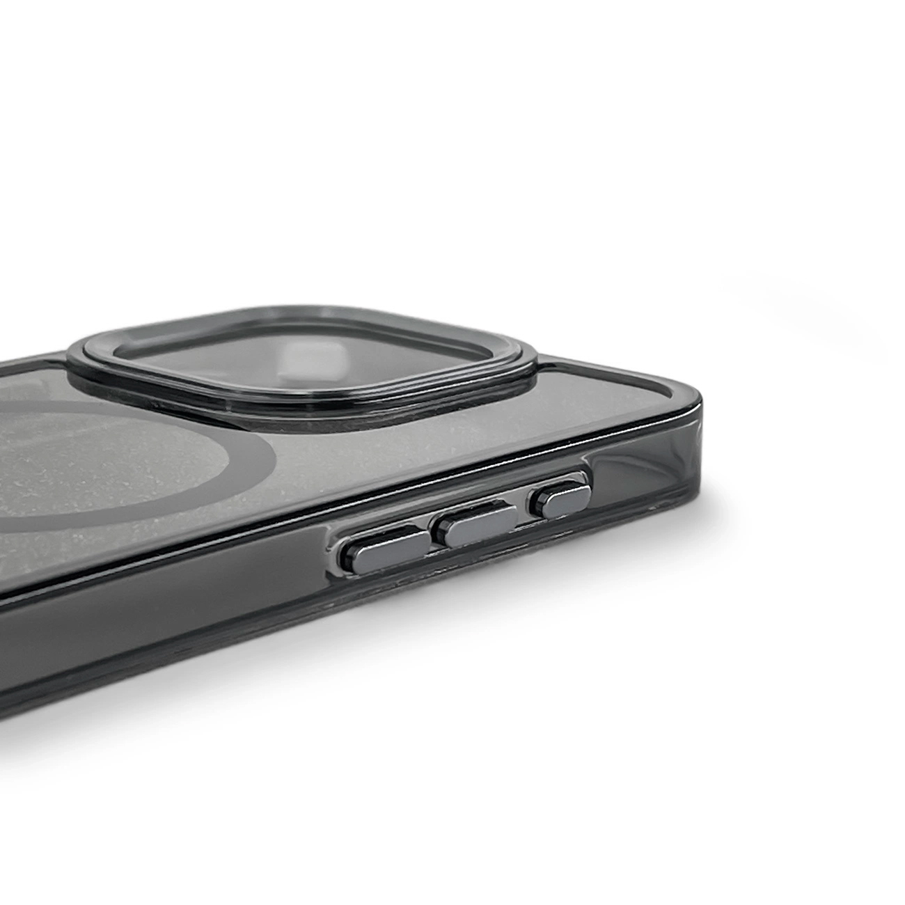 3mk Spīdīgs viedtālruņa apvalks MagSafe saderīgs iPhone 17 - melns