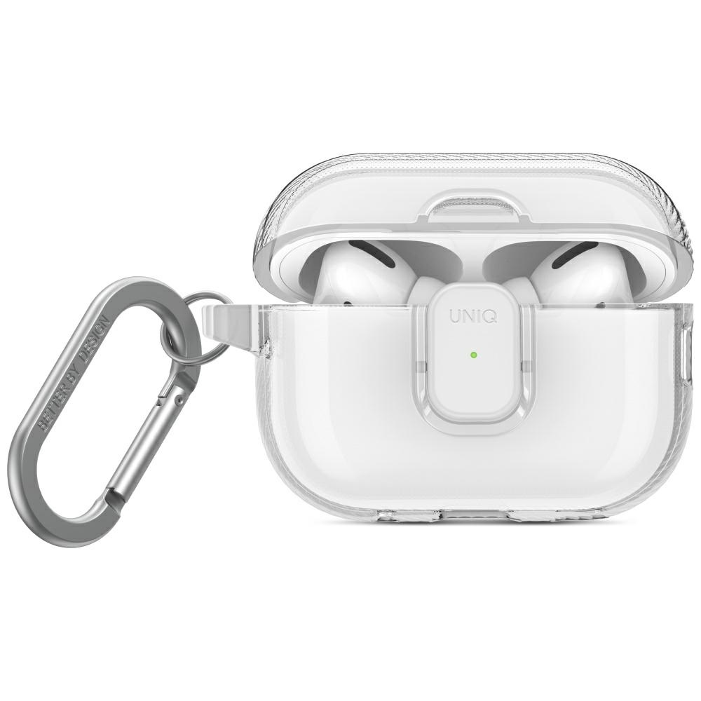 Uniq Glase Pro apvalks AirPods Pro 2 - caurspīdīgs
