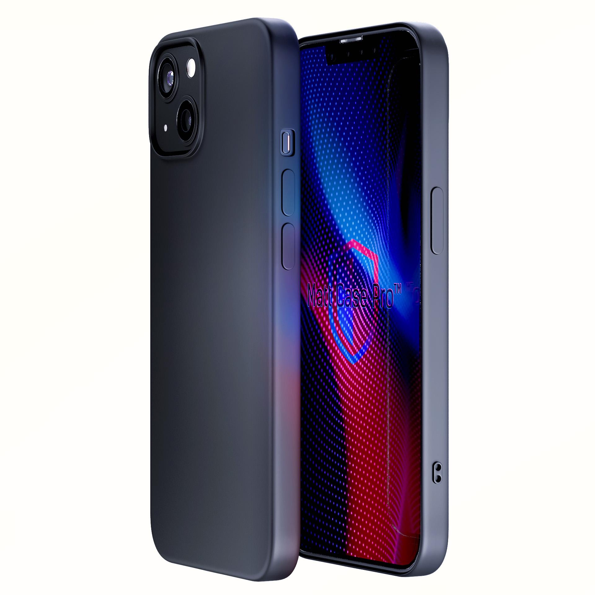 3mk Matt viedtālruņa apvalks Pro Apple iPhone 13 - matēts melns