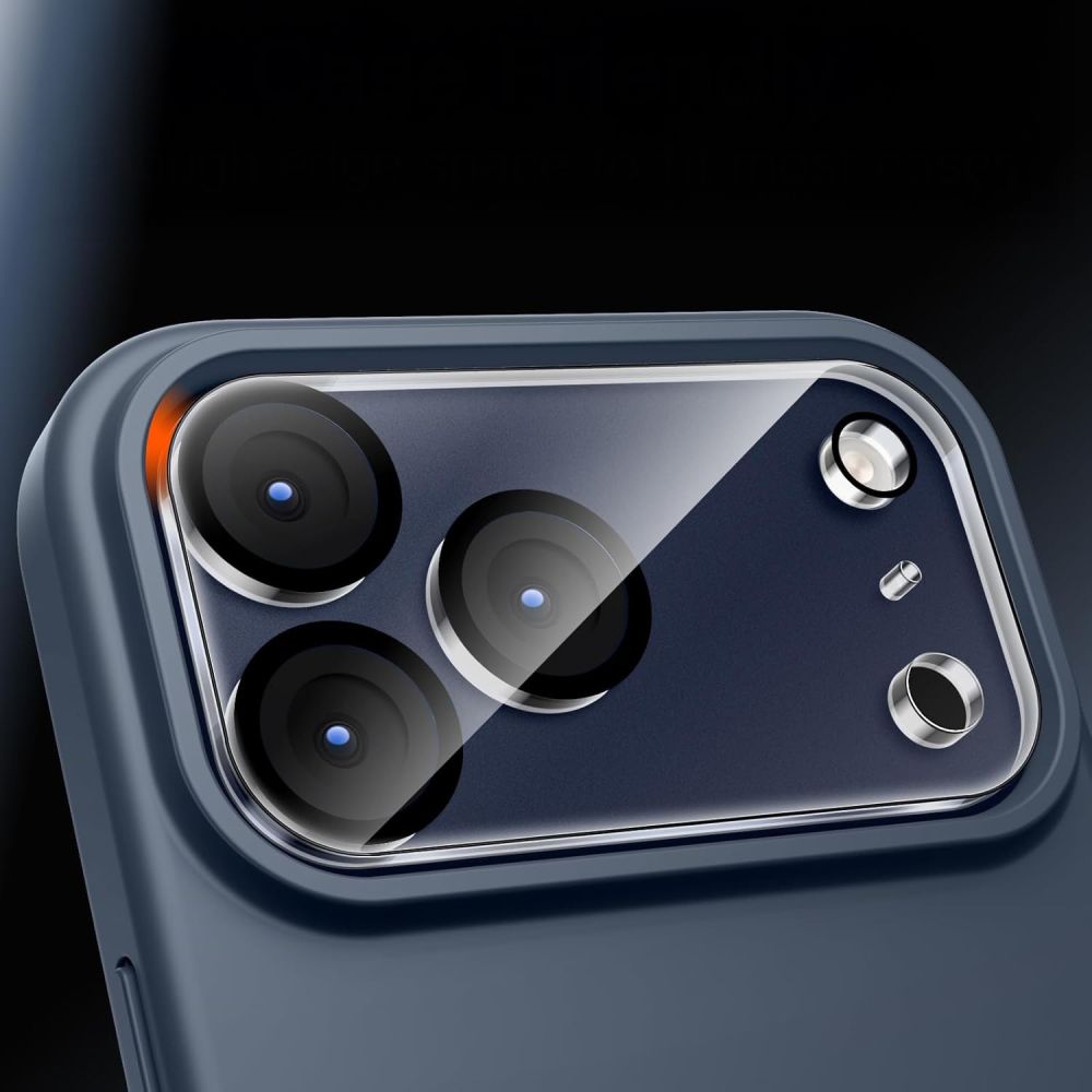 Tech-Protect Cam Fit+ kameras vāciņš iPhone 17 Pro - caurspīdīgs