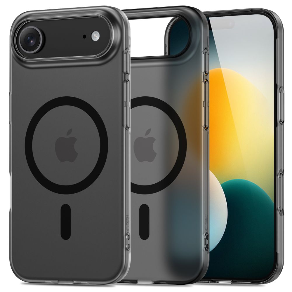 Tech-Protect MagFlex Magnētiskais viedtālruņa apvalks iPhone 17 Air - Matēts melns