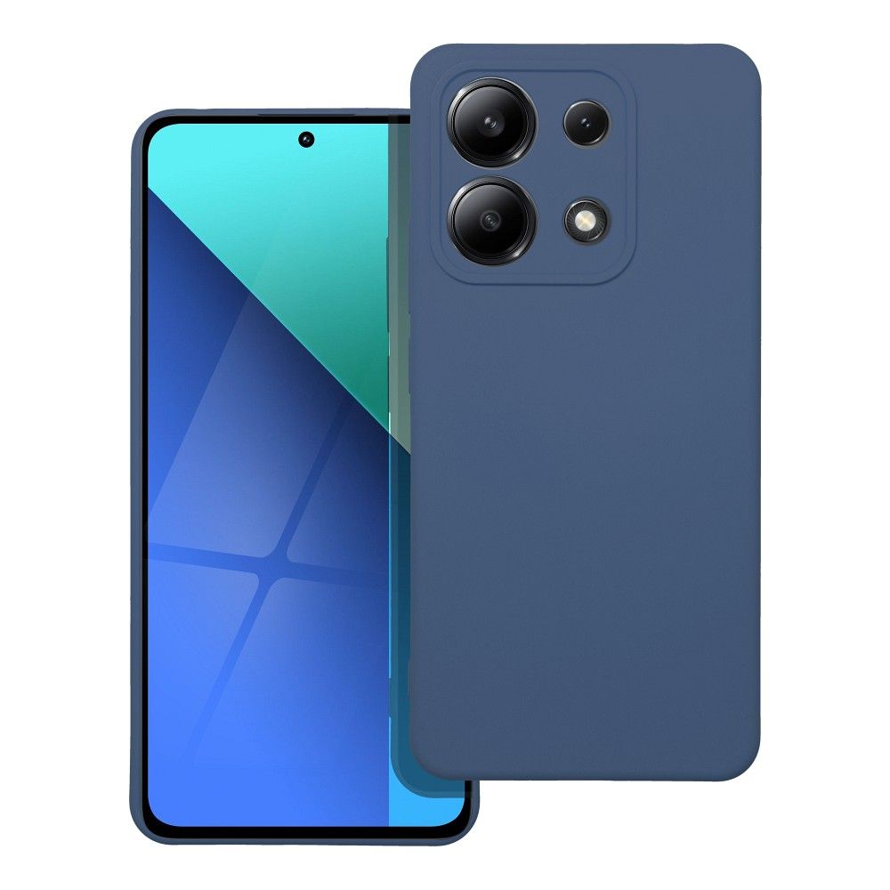 Silikona viedtālruņa apvalks XIAOMI Redmi Note 13 4G zils
